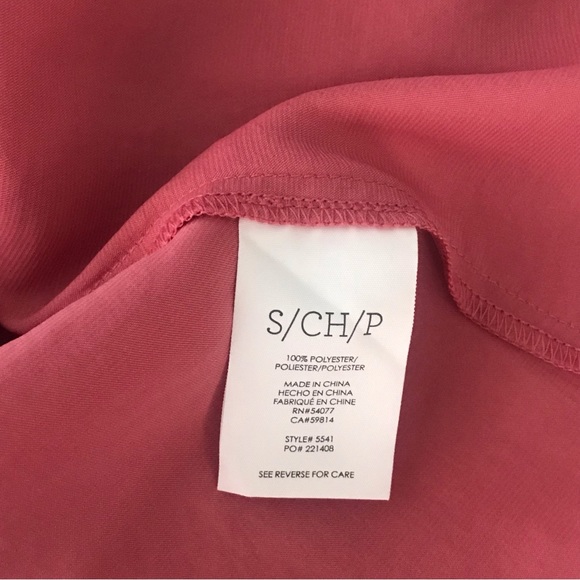 CABI Womens Blush Coral Pink Sleeveless Silky Polyester Tank Blouse SZ S - Picture 6 of 7